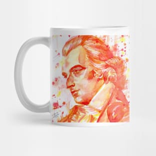 FRIEDRICH. SCHILLER watercolor portrait Mug